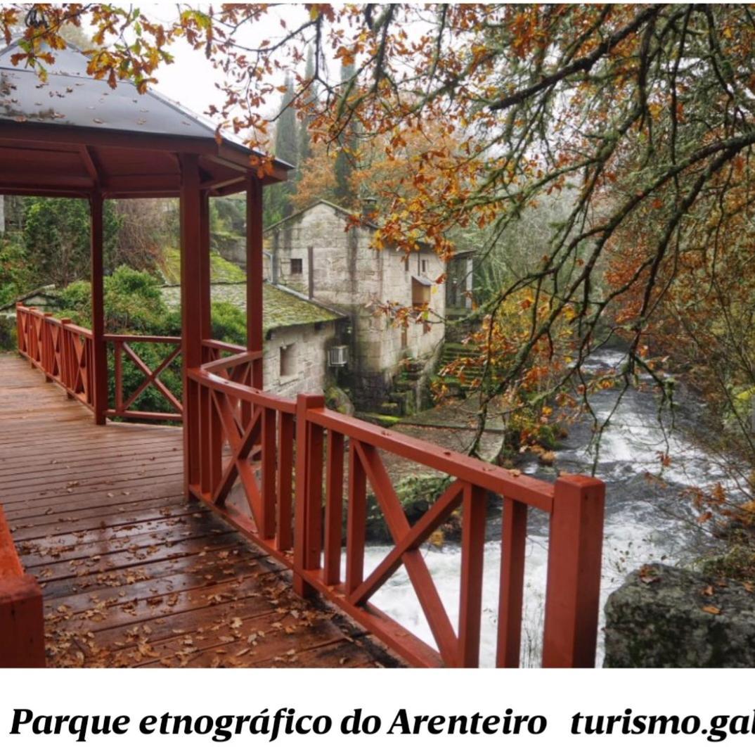 Piso Villa Aurora Carballino Bagian luar foto